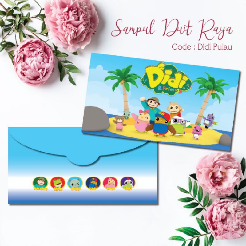 Sampul Duit Raya Edisi Animasi Didi Raya Festival(minimum order 2 set ...