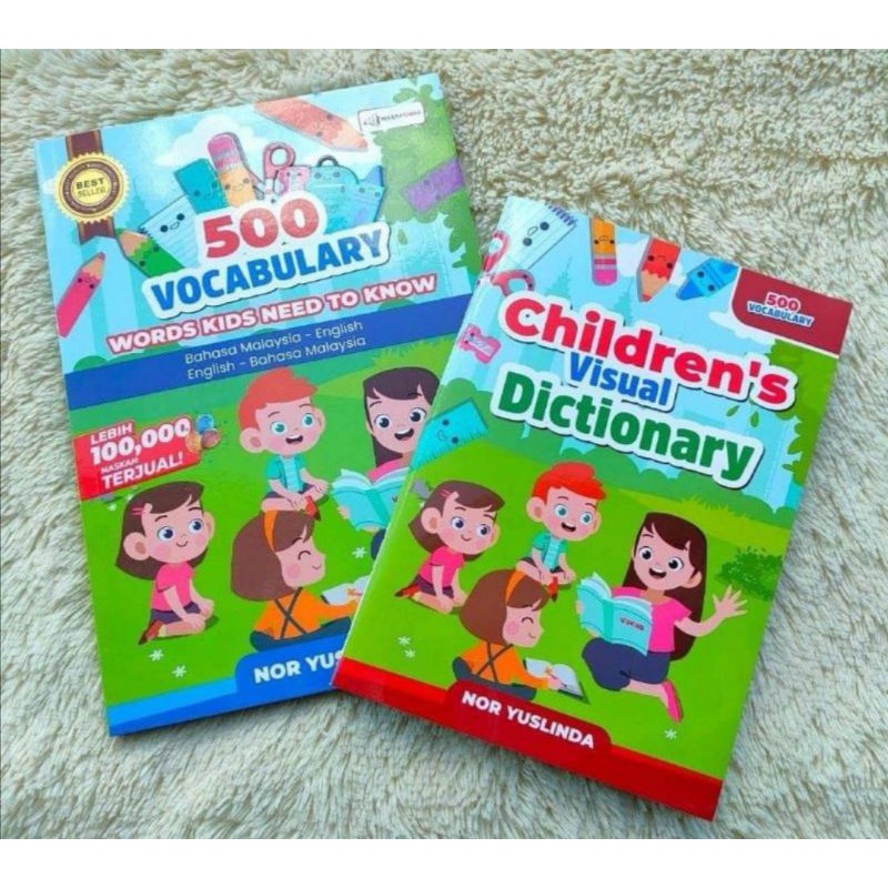 BUKU 500 VOCABULARY (BI-BM) | Shopee Malaysia