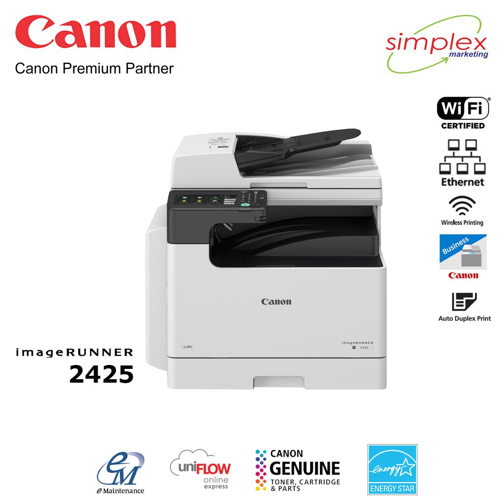 Canon iR imageRUNNER 2425 B&W Multi Function Printer MFP/A3/Copier