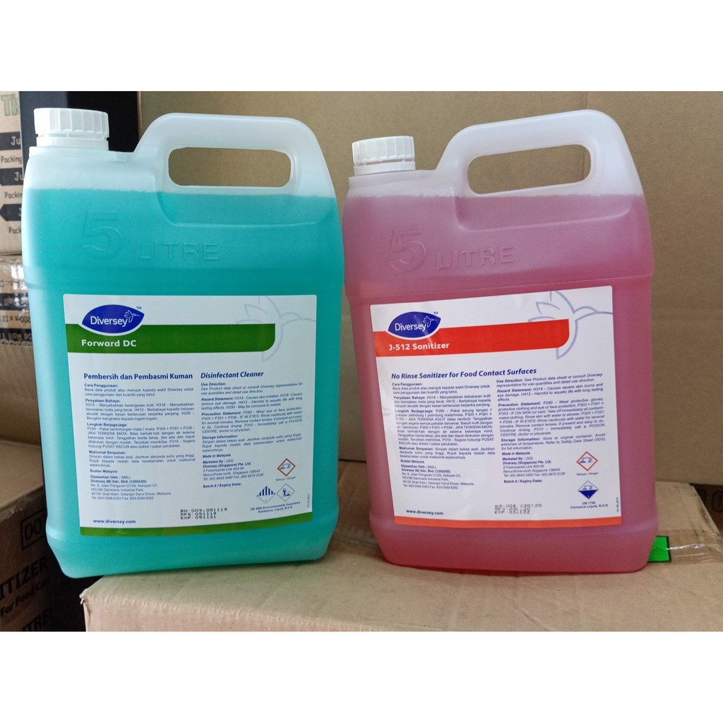 Sanitizer - Diversey J512 5L | Shopee Malaysia
