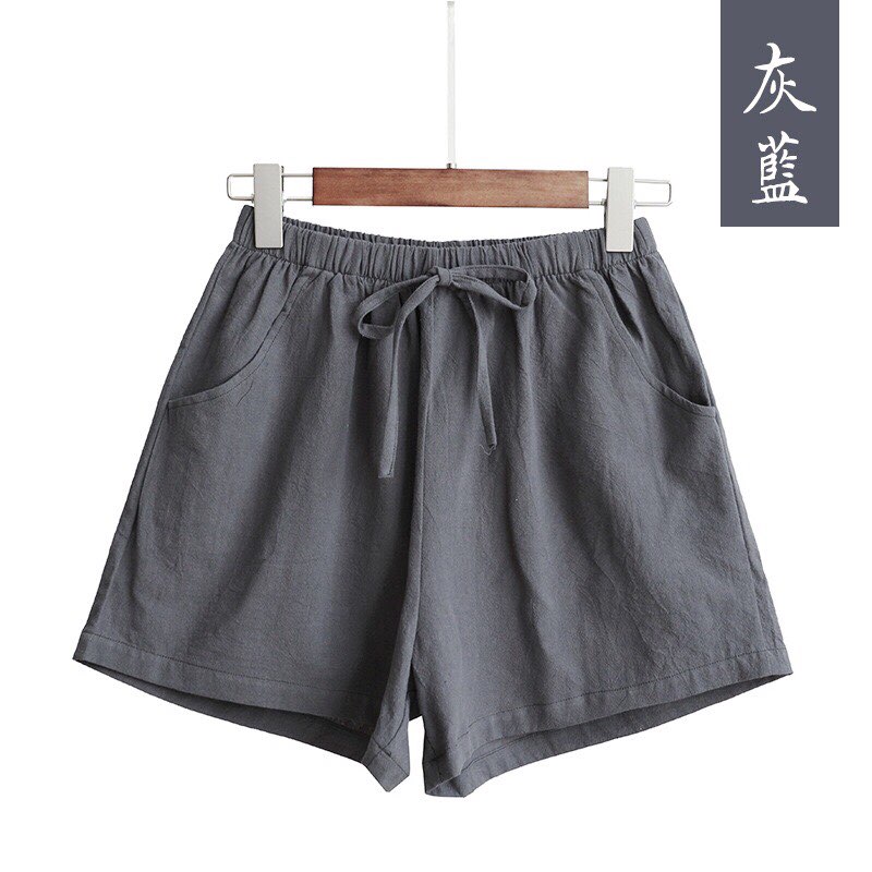 《Mega Deal》Korean Women Woven Tie Pants Summer Casual Shorts High Waist ...