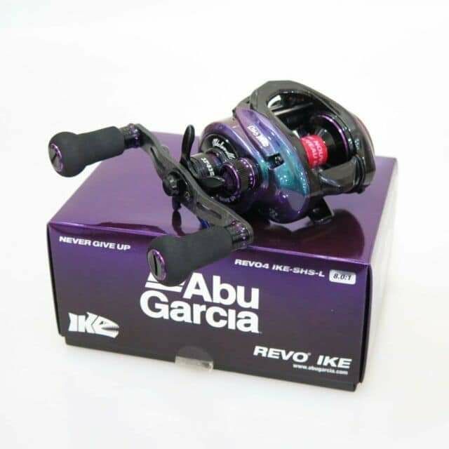 ABU GARCIA REVO IKE-SHS-L Bait Casting Reel Left Handle Made in