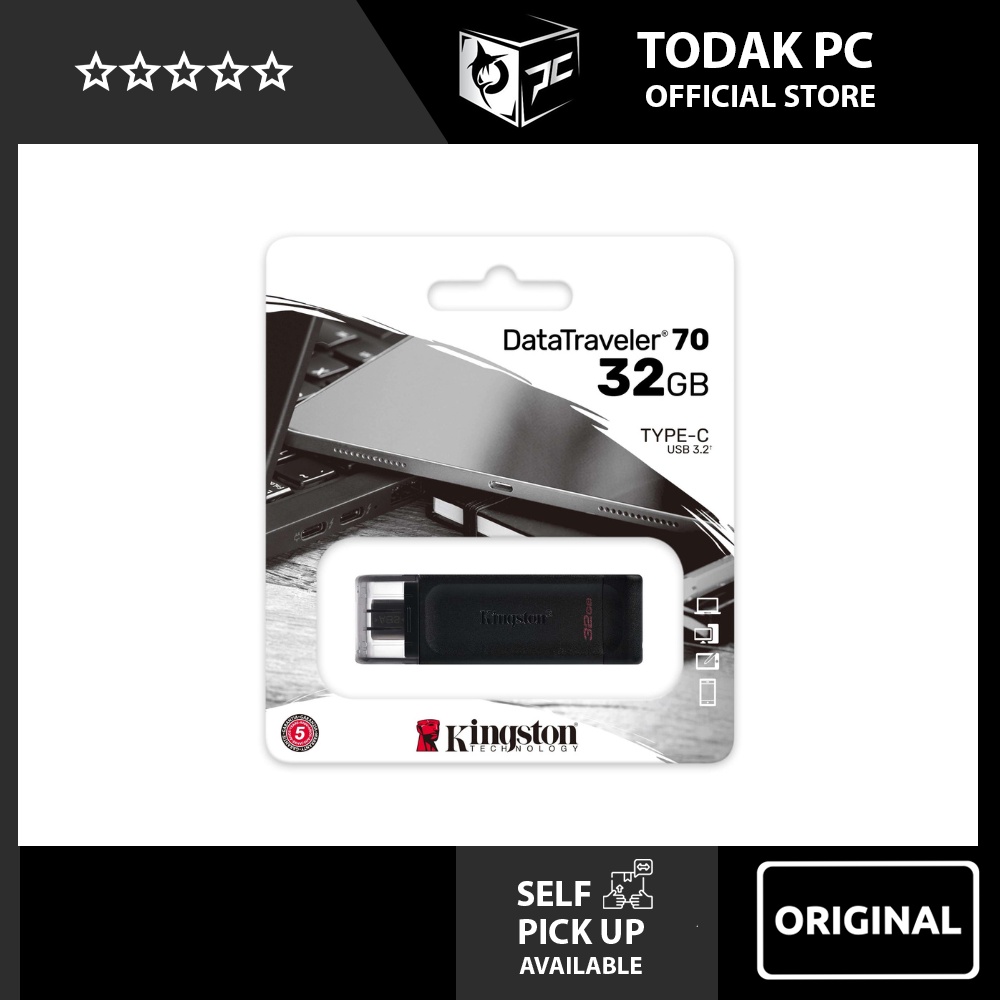 Kingston USB C Flash Drive Pendrive USB 3.2 Gen 1 TypeC 32GB