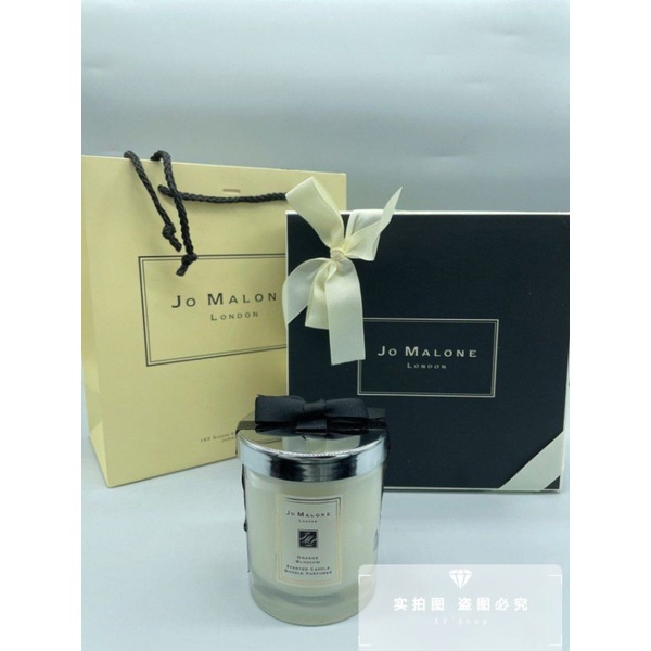 【JO MALONE ORANGE BLOSSOM CANDLE SET（SQUARE BOX）（W PAPER BAG）】 Shopee