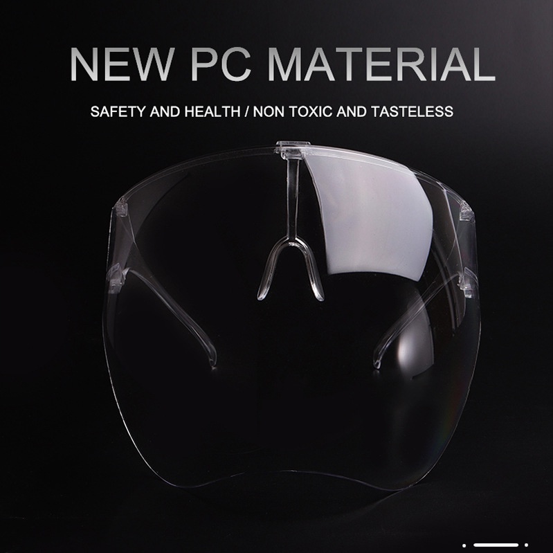 Acrylic Full Face Shield Mask Visor Anti-fog, Anti-splash, Anti-spray ...