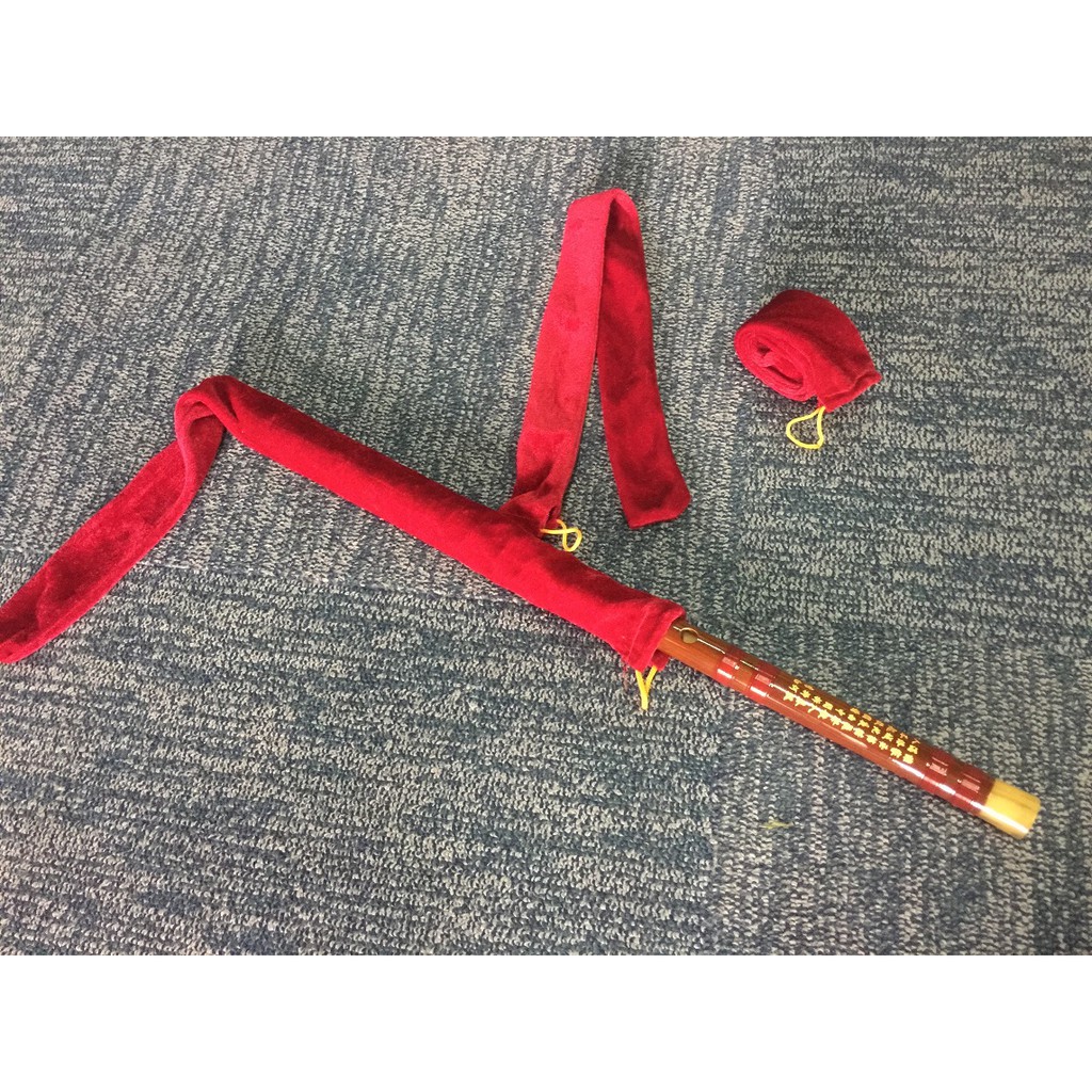 Bamboo Flute Cover / Chinese Dizi Soft Carrying Pouch 笛子收纳布袋 Dizi Cover ...