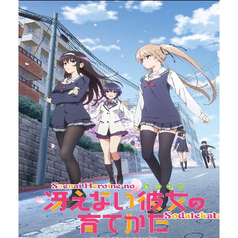 Anime Saenai Heroine no Sodatekata season 1.2 and movie Shopee