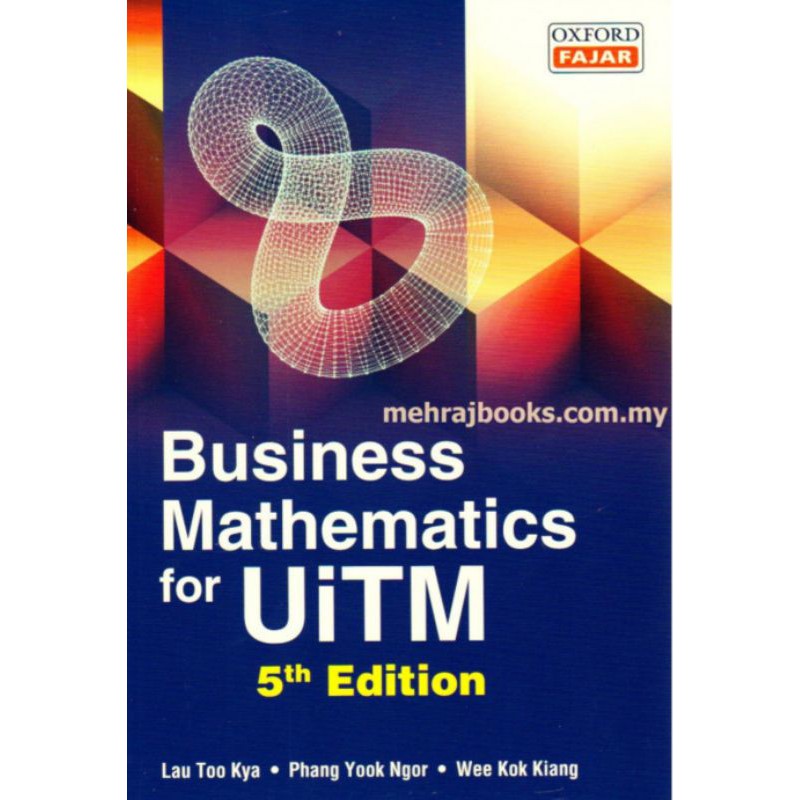 BUSINESS MATHEMATICS UITM Shopee Malaysia