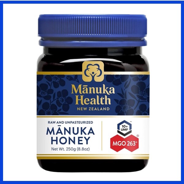 Manuka Health - MGO 263+ Manuka Honey, 100% Pure New Zealand Honey, 8.8 ...