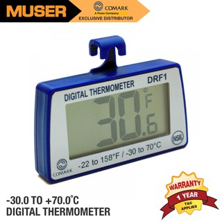 Certified Digital Freezer Thermometer -50 to 70 C Cert @ -20.0oC