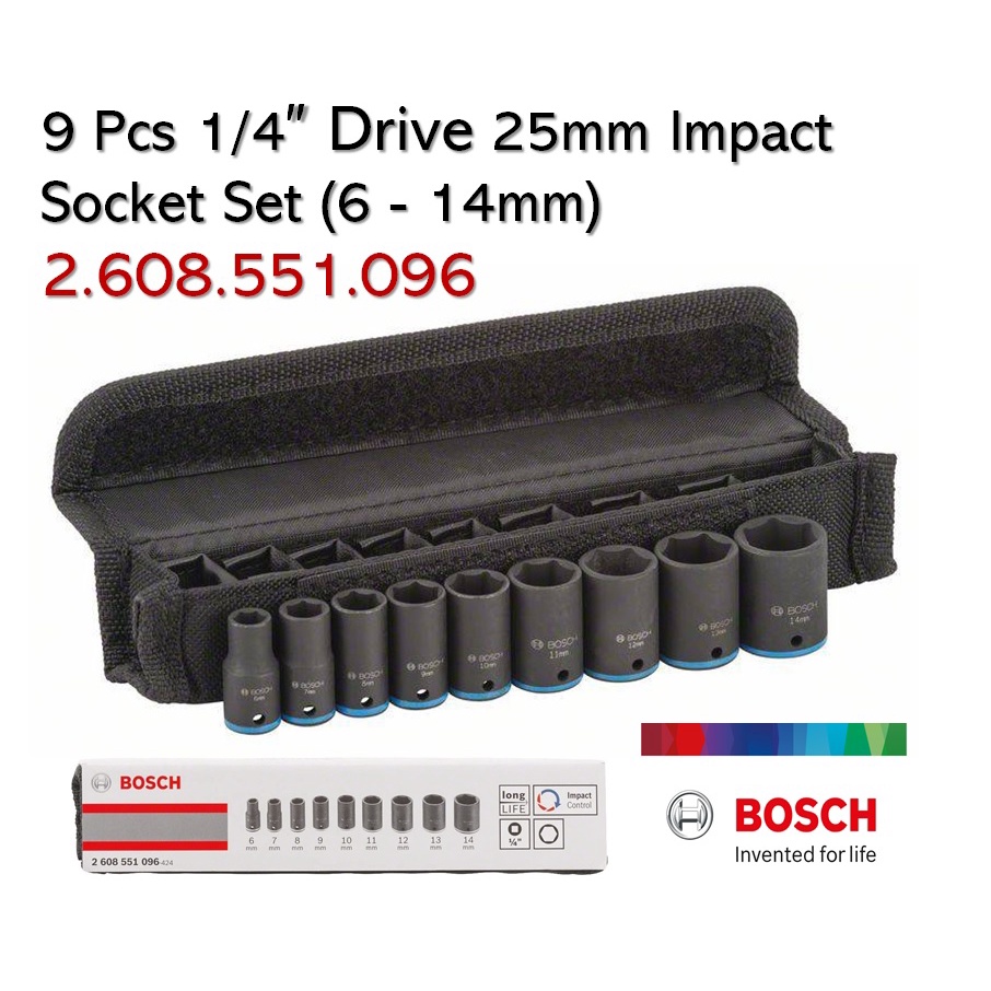 Bosch discount impact socket