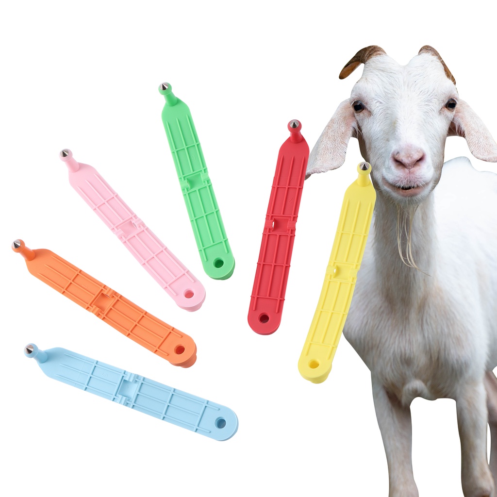 10Pcs Sheep Ear Tags Livestock Animal One-piece Ear Tag Rabbits Sheep ...