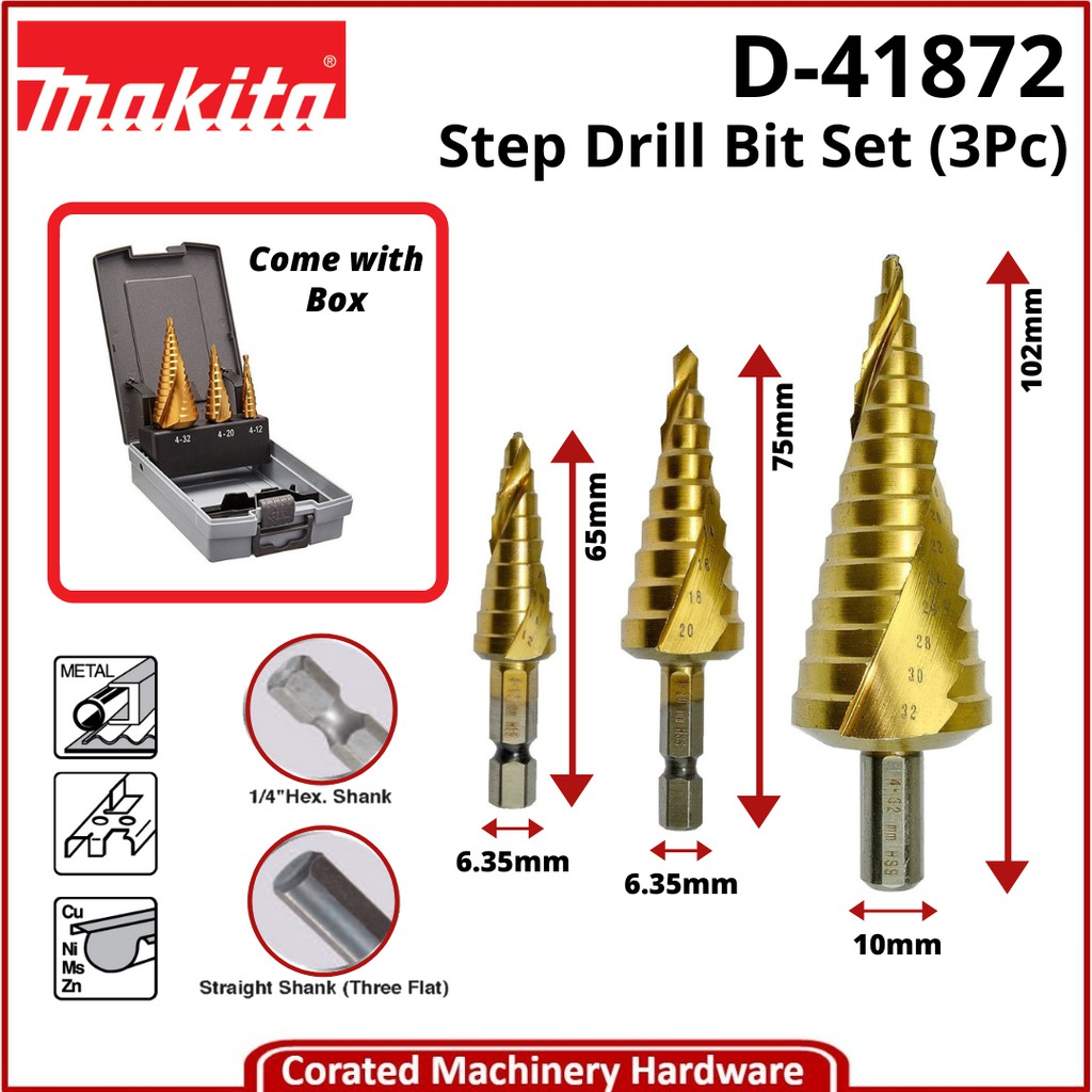 Makita discount step drill