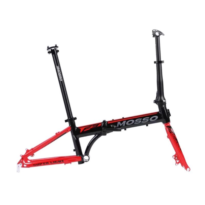 taiwan 20 mosso f3 alu folding bike frame frameset freegifts Shopee Malaysia