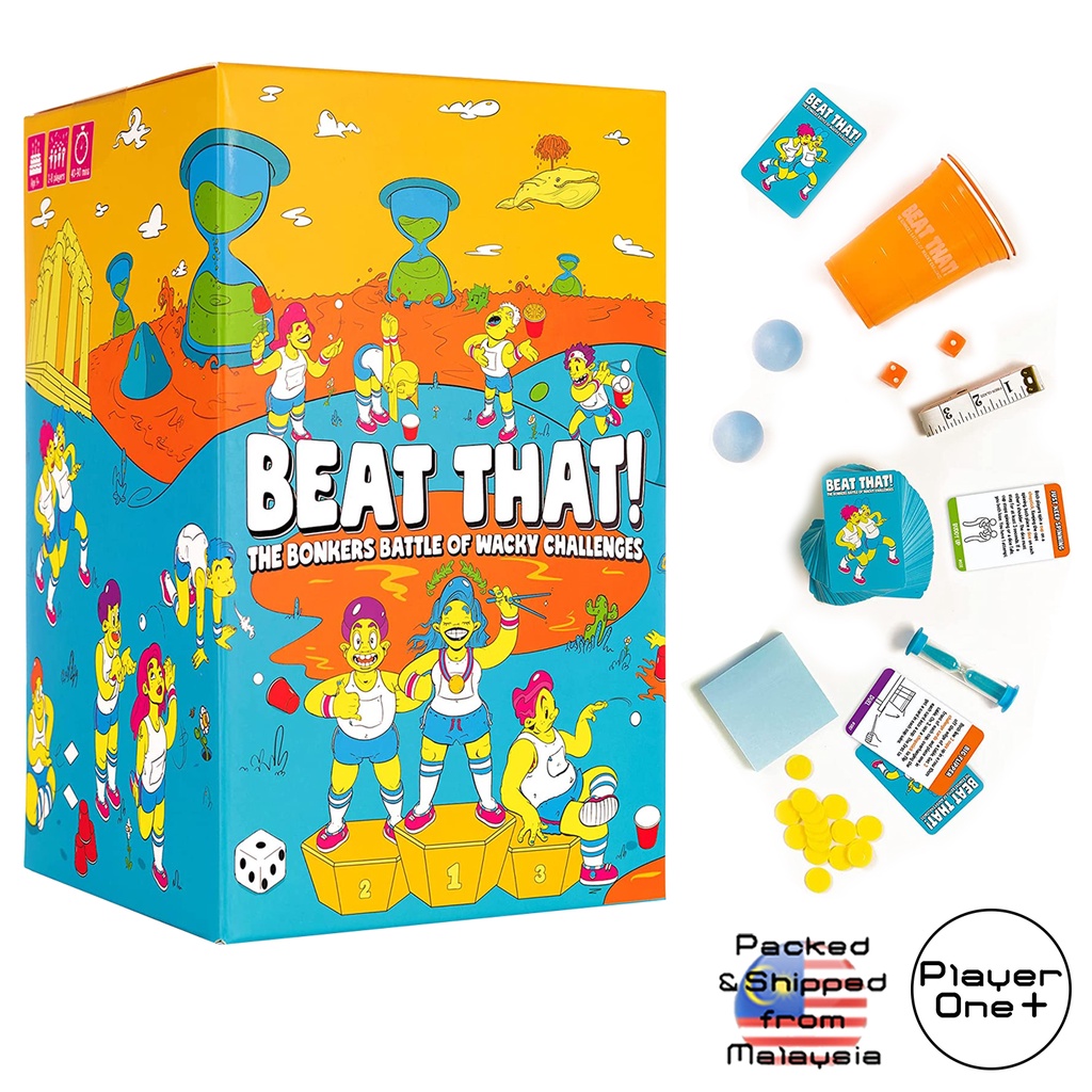 Beat That ! The Bonkers Battle of Wacky Challenges Fun Family Games For ...