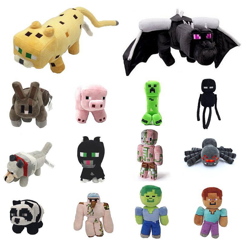 Minecraft plush online set