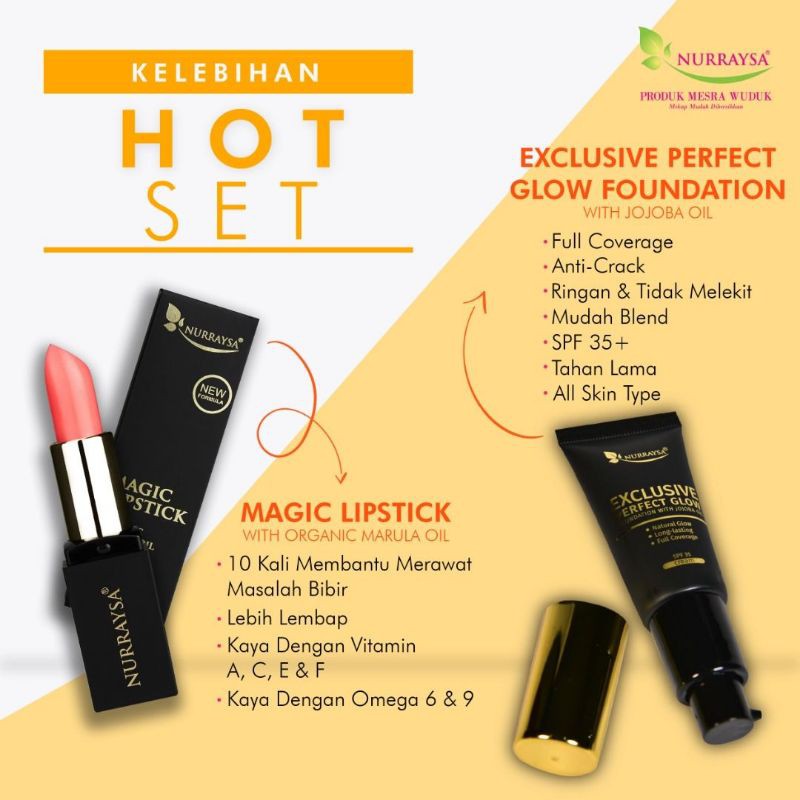 Hot Set Cantik Manis Dengan Glow Set Nurraysa Produk Mesra Wuduk Shopee Malaysia 0236