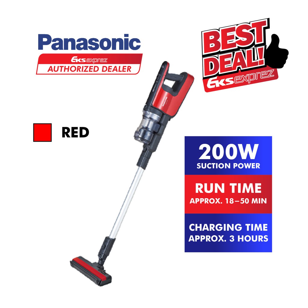 Panasonic Most Powerful Cordless Stick Vacuum Cleaner (200W) MCBJ980