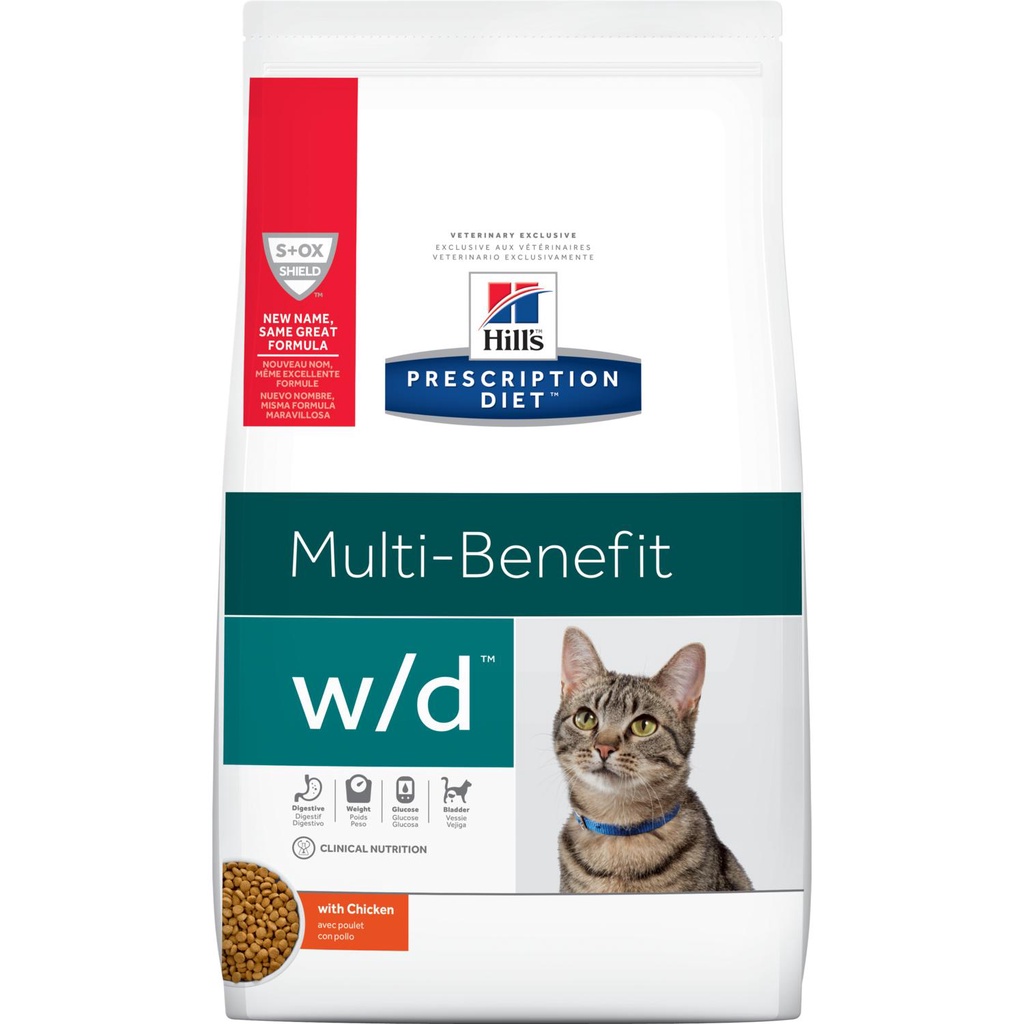 Hill s Prescription Diet Feline w d Multi Benefit Chicken