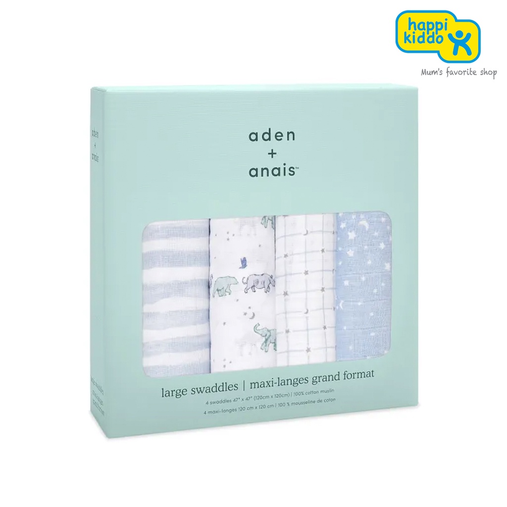 Aden Anais Classic Swaddle 4 Pcs Shopee Malaysia