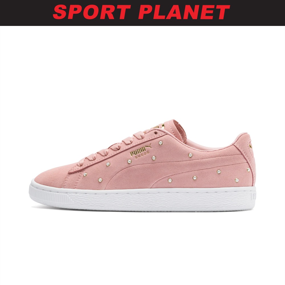 Puma suede pearl store studs