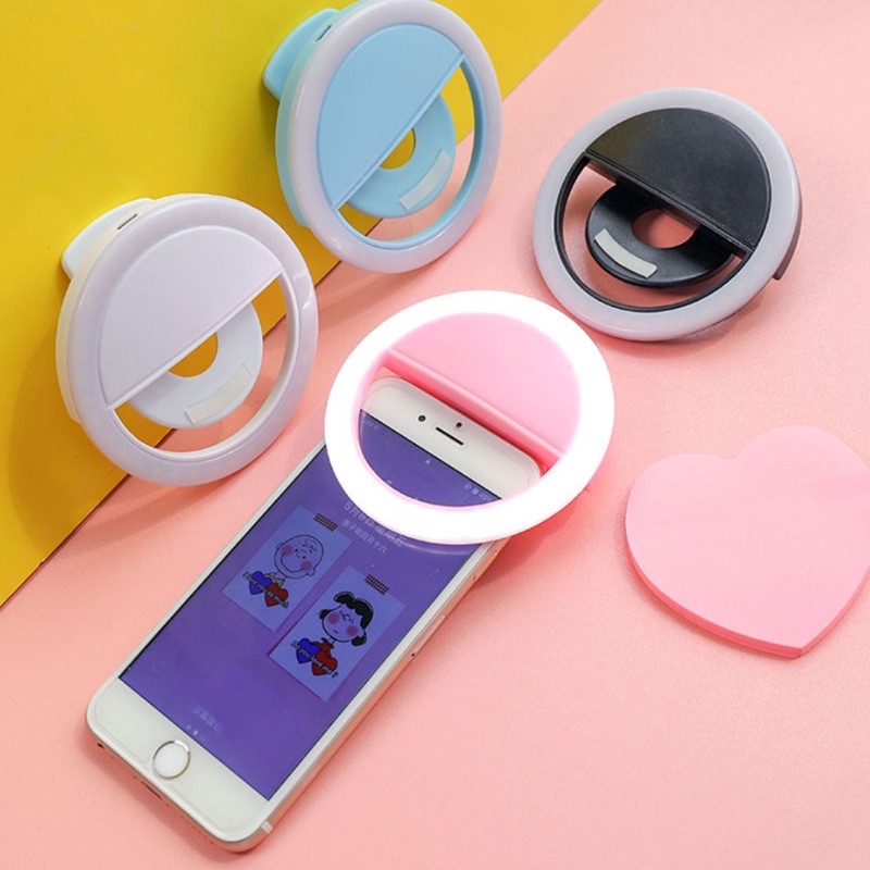 Mini Selfie Ring Light LED Flash Phone Lens Light Clip ricaricabile USB  Lampada di riempimento per telefono cellulare Luci per selfie da donna -  Temu Italy