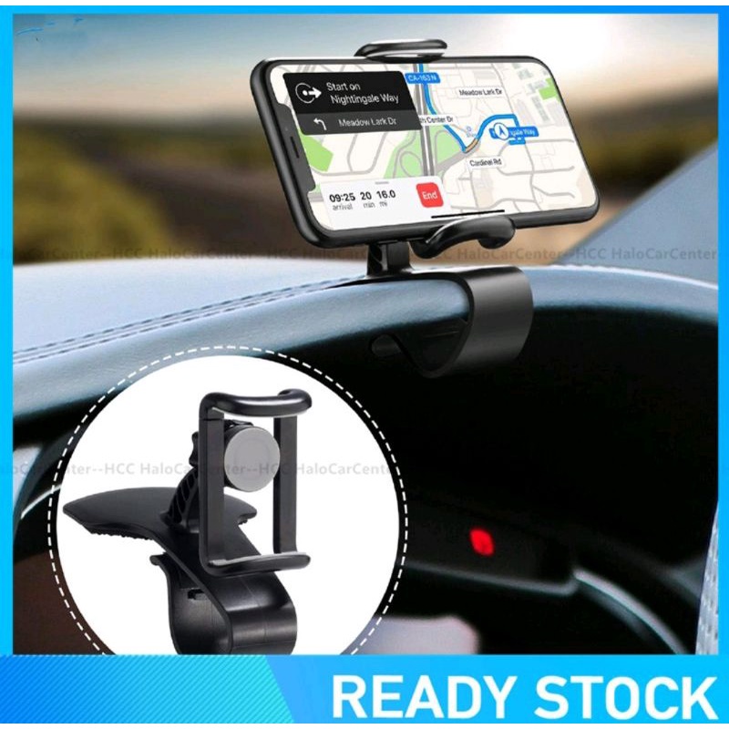 360 Car Dash Meter Clip Telephone Mobile Phone Holder myvi axia viva saga blm flx persona wira