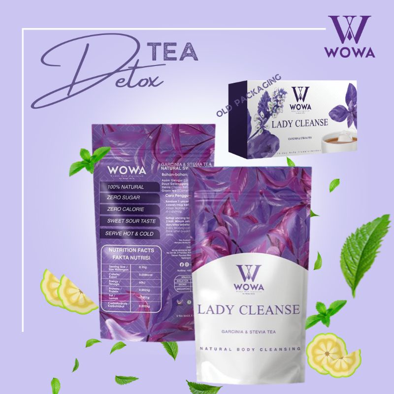 Tea Detox WOWA kurus sihat (New Packaging) | Shopee Malaysia