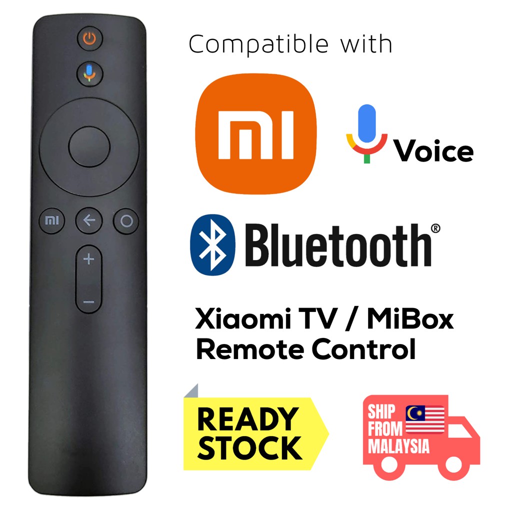 Xiaomi Mi TV Bluetooth Remote control Android TV Box S , BOX 3 , MI TV 4X  Voice | Shopee Malaysia