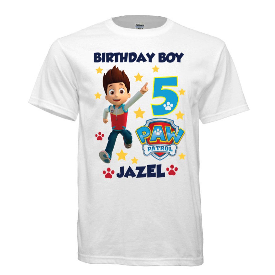 Paw patrol cheap t shirt design