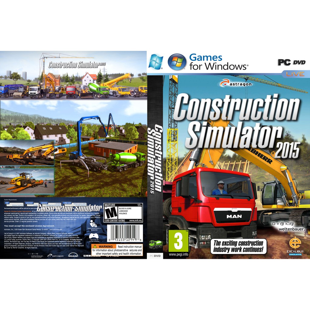 Construction Simulator 2015 PC GAME [Offline INSTALLATION] | Shopee Malaysia