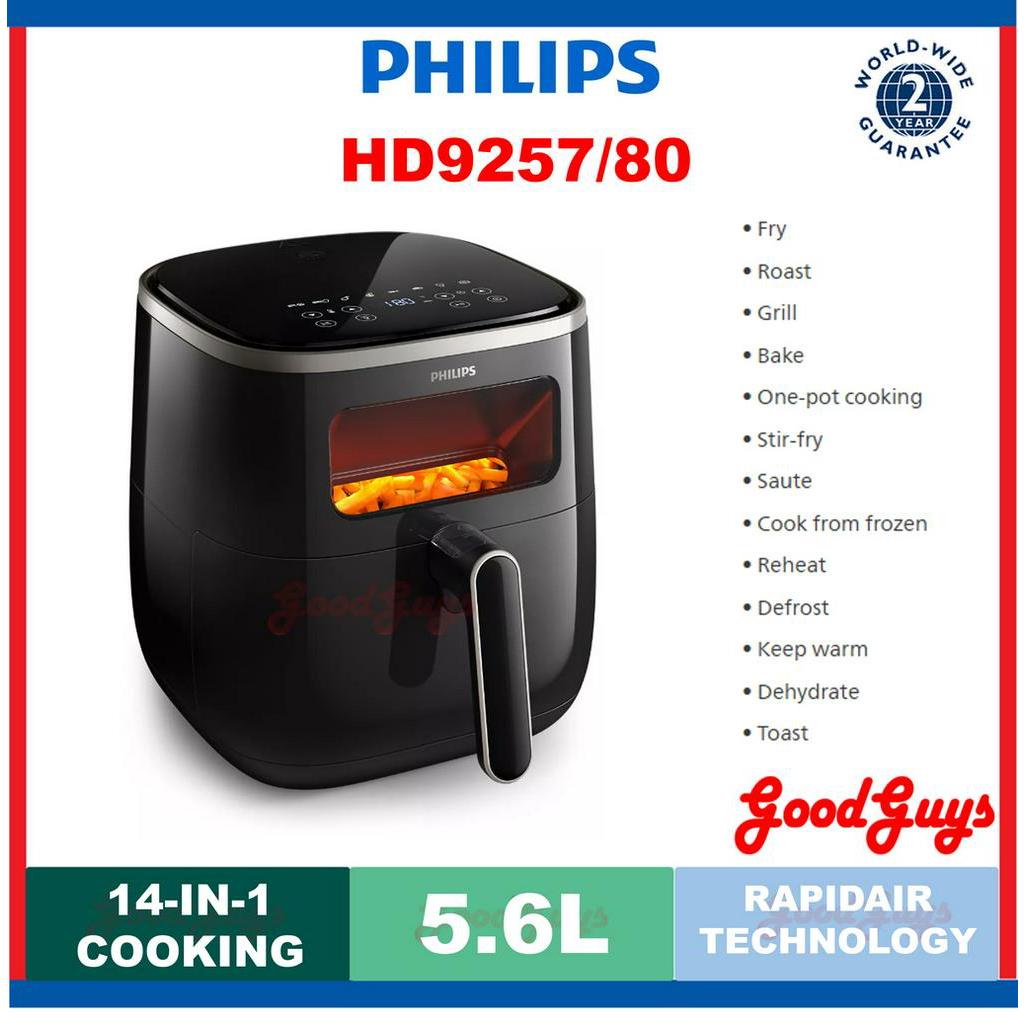 Philips 3000 Series XL Digital Window Air Fryer 5.6L - Black