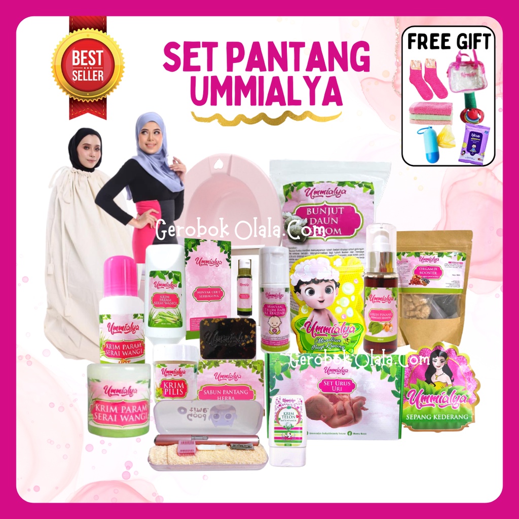 Set Berpantang Ummialya [loose Item] Set Pantang Set Berpantang