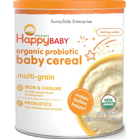 Happy Baby Probiotic Baby Cereal Multigrain (198g) Shopee Malaysia