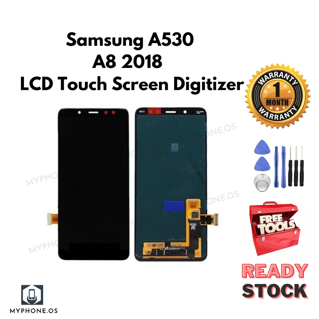 100% Original Samsung Galaxy A8 2018 LCD Touch Screen Digitizer Samsung ...