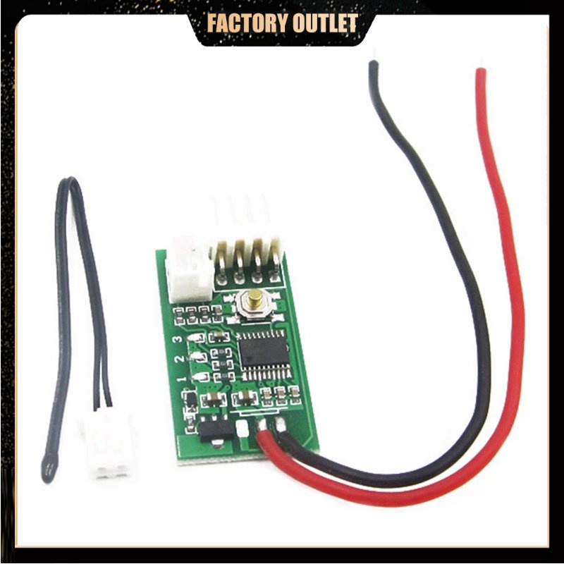 thumbnail interactive-video image 1 of DC 12V PWM Fan Temperature Controller – 4-Wire Speed Control Governor Board 1 of 2