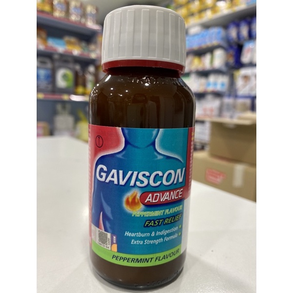 Gaviscon Advance peppermint flavour fast relief 150ml | Shopee Malaysia