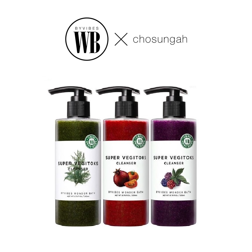 Wonder Bath Super Vegitoks Cleanser (300ml) [MakeUp Remover] Expiry
