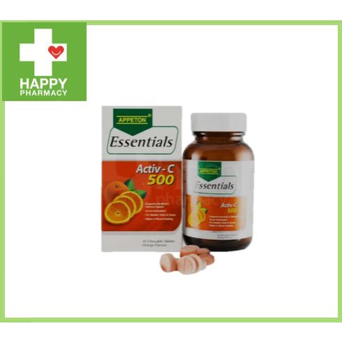 APPETON Essential Activ-C 500 Vitamin C 30s | Shopee Malaysia