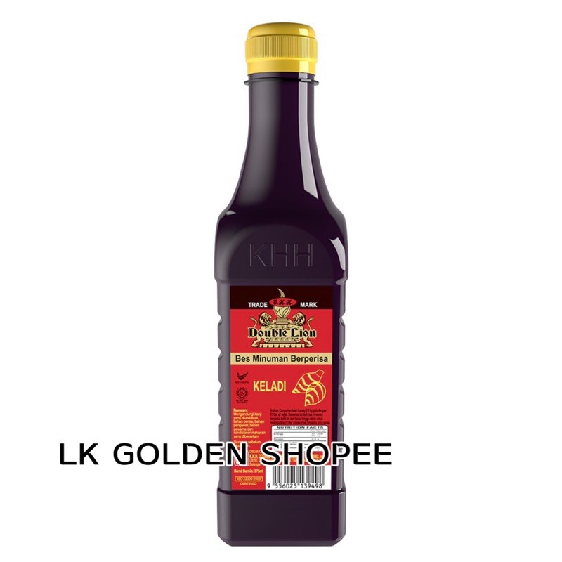 Double Lion Flavoured Concentrated 375ml Bes Minuman Berperisa Asam