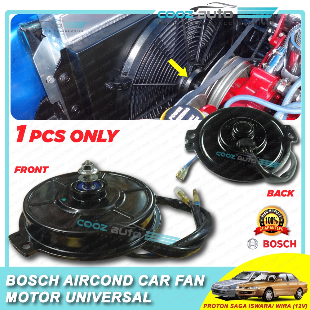 Proton Saga Iswara Wira 12V Bosch Aircond Can Fan Motor Shopee