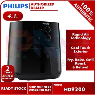 PHILIPS 3000 Series 3.7L Air Fryer HD9100 (HD9100/20) - Rapid Air  Technology, Easy to Clean Pot