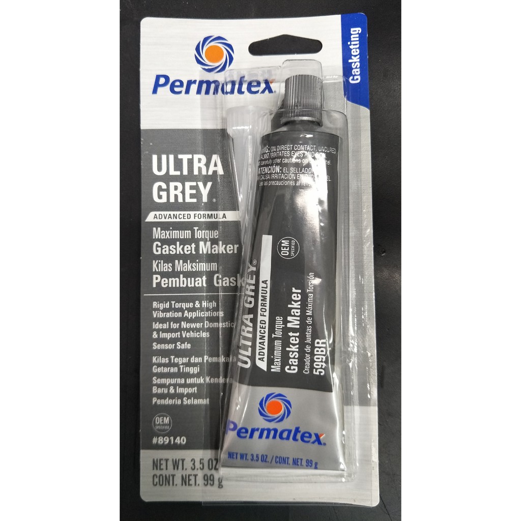 PERMATEX ULTRA GREY GASKET MAKER/ GUM GASKET (599BR) | Shopee Malaysia