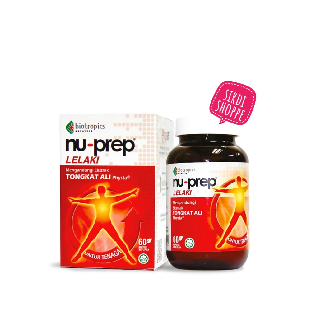 Nu Prep Tongkat Ali Biotropics 60s | Shopee Malaysia