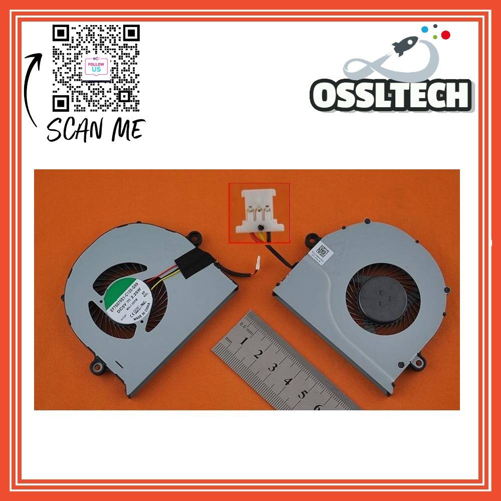 HLLR Laptop Ventola Di Raffreddamento CPU Laptop Cooler Per - Foto 5