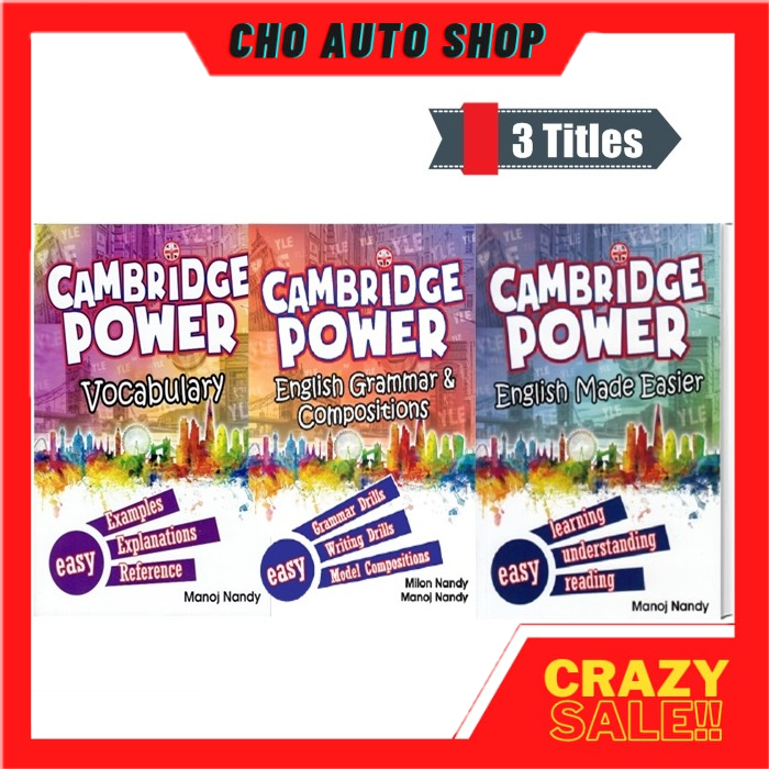 (3 Titles) Cambridge Learn English For UPSR And PT3 Set Shopee Malaysia