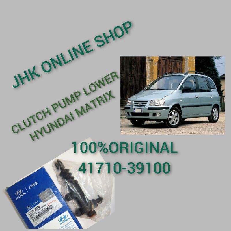 HYUNDAI MATRIX CLUTCH PUMP LOWER ORIGINAL 41710-39100 | Shopee Malaysia