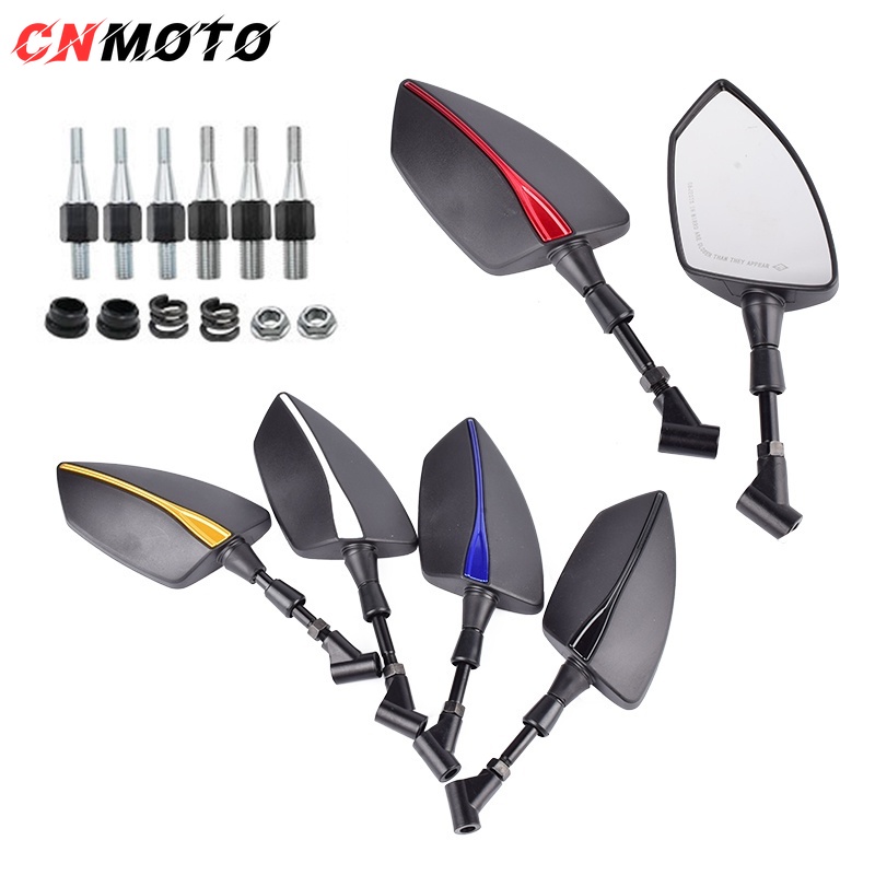 Specchietti Retrovisori Per Benelli TRK 502/702 - Regolabili, Design In Carbonio | Universal 8/10mm