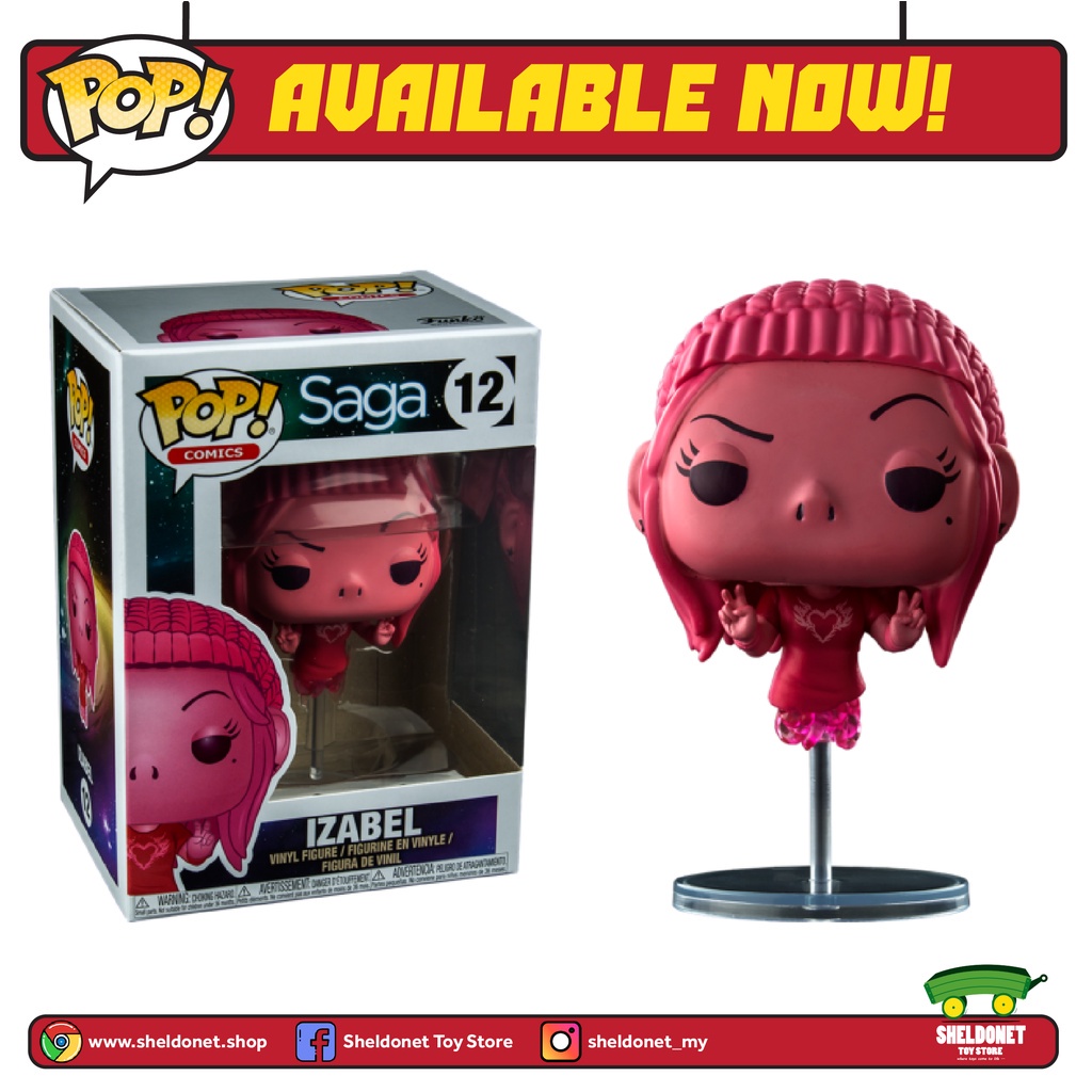 Funko Pop! Saga – Izabel Exklusive Vinyl-Figur – Detailliert Gestaltet – Ideal Für Sammler – Offizielles Lizenzprodukt – Ca. 9 Cm – Mehrfarbig – Modell 27418