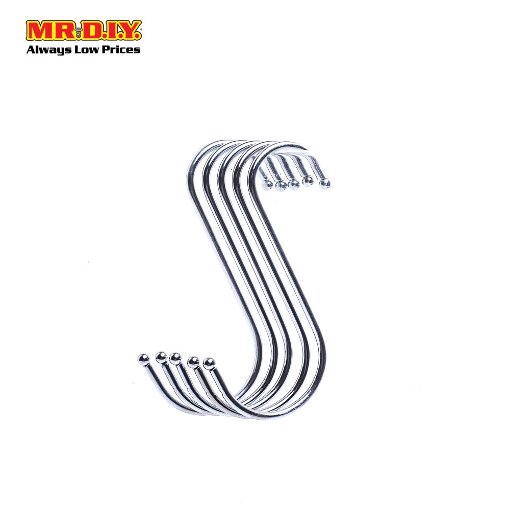 S Hook Hangers (5pc) Shopee Malaysia